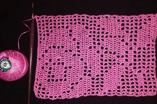 Филейное вязание крючком: особенности техники и советы начинающим -  SchemeLessons - Crochet