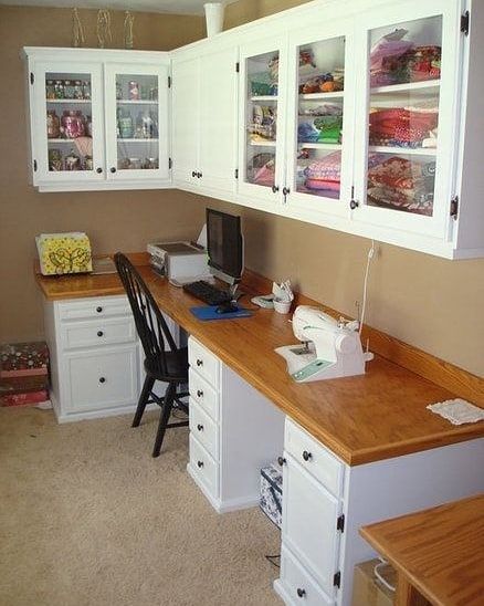 Sewing corner organization, example 10