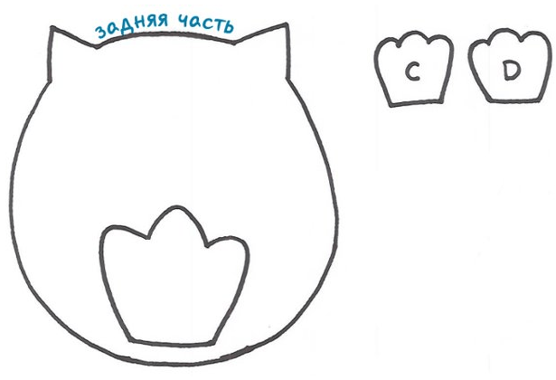 Шьем мягкую игрушку Веселую Совушку из фетра