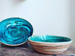 Salt dough candy dish
