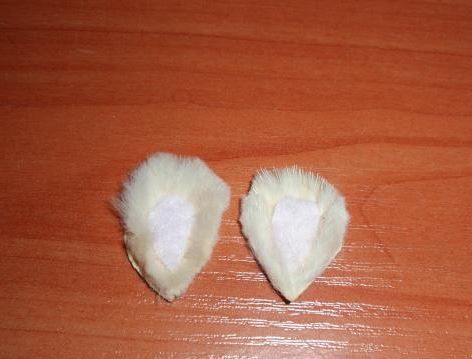 Inner ear pieces for a little mouse