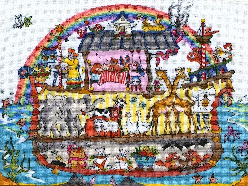 Bothy Threads cross stitch design featuring pirates