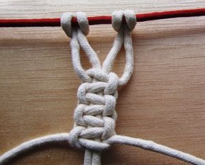 basic macrame knots.