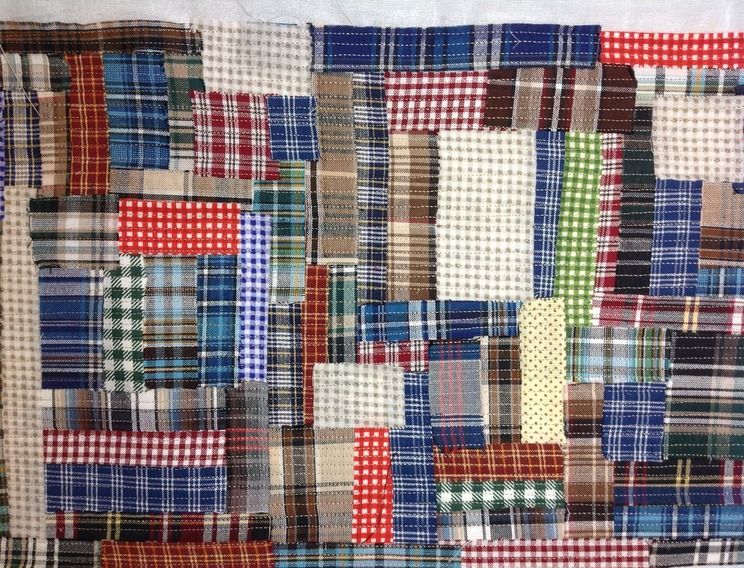 Quilting the placemat