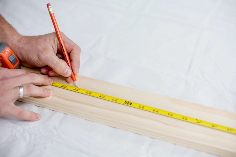 Wooden boards cut to size
