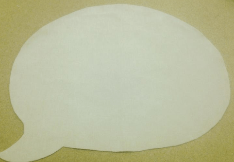 Love pillow, step 2