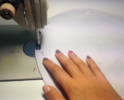 Love pillow, step 5