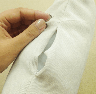 Love pillow, step 8