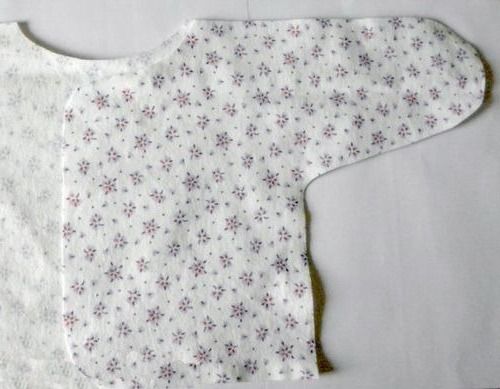Blanket-stitching a fabric edge