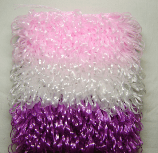 Crocheting a bath loofah with the right firmness, Step 8