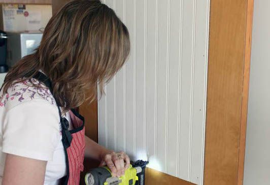 Securing panels with screws