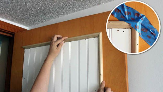 Adding wooden trim to the edges