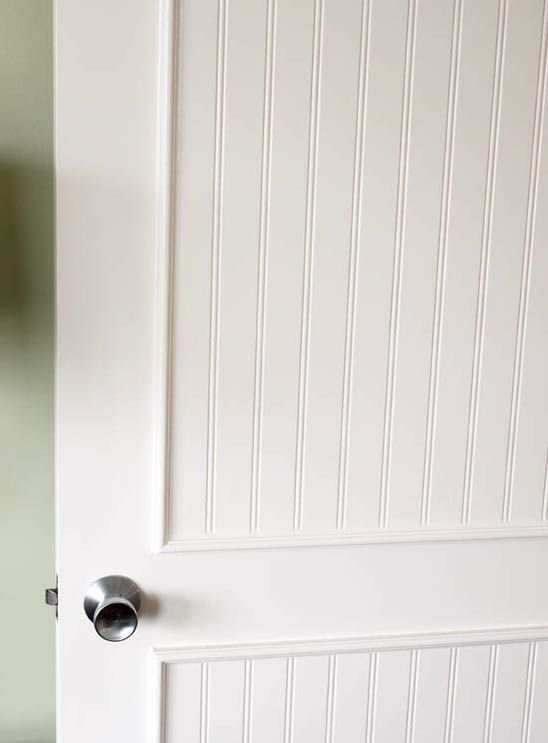 Painting the door