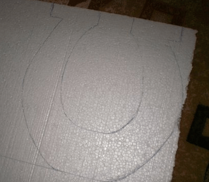 Decorative horseshoe for the home, step 2