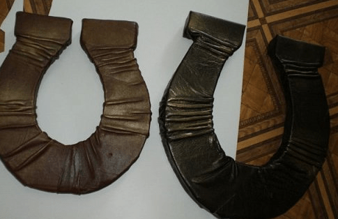 Decorative horseshoe for the home, step 9