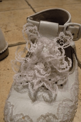 Shoes after a week of wear