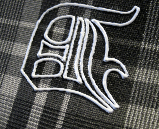 Transferring a sashiko pattern — step 7
