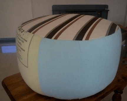 Sewing the inner cover