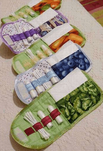 Wallet for feminine essentials, step 9