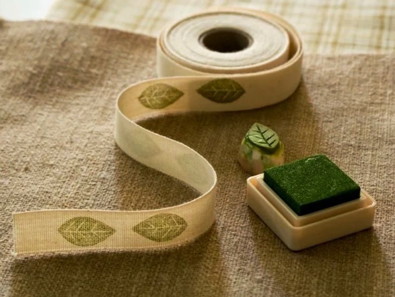 A collection of rubber stamps for fabric