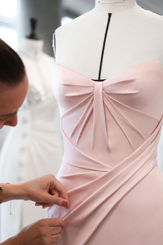 Draping on a mannequin