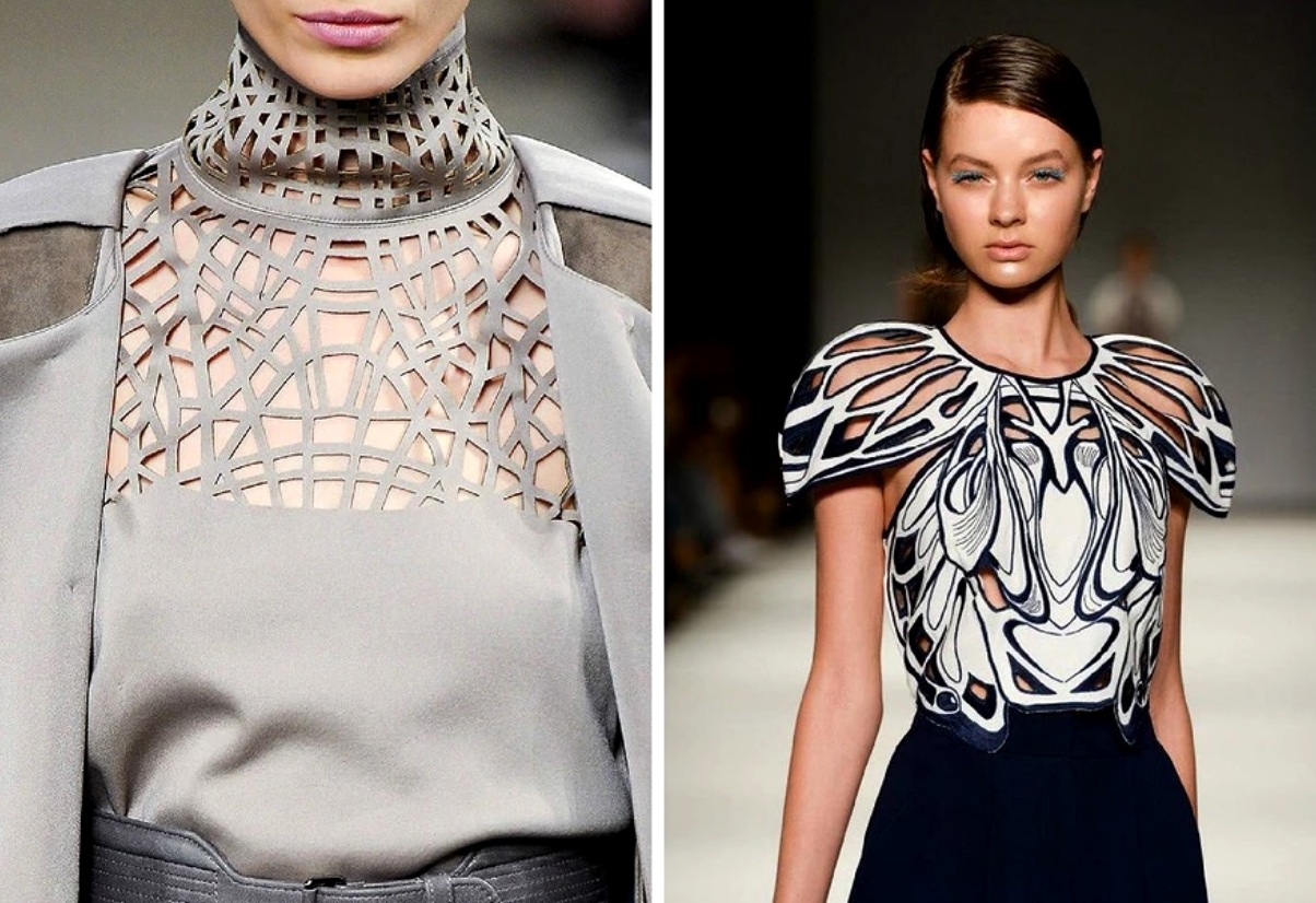 Laser cut fabric