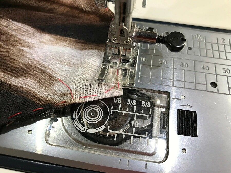 How to topstitch a corner perfectly