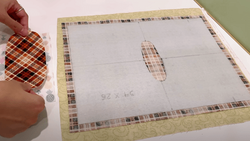 Stitching the opening