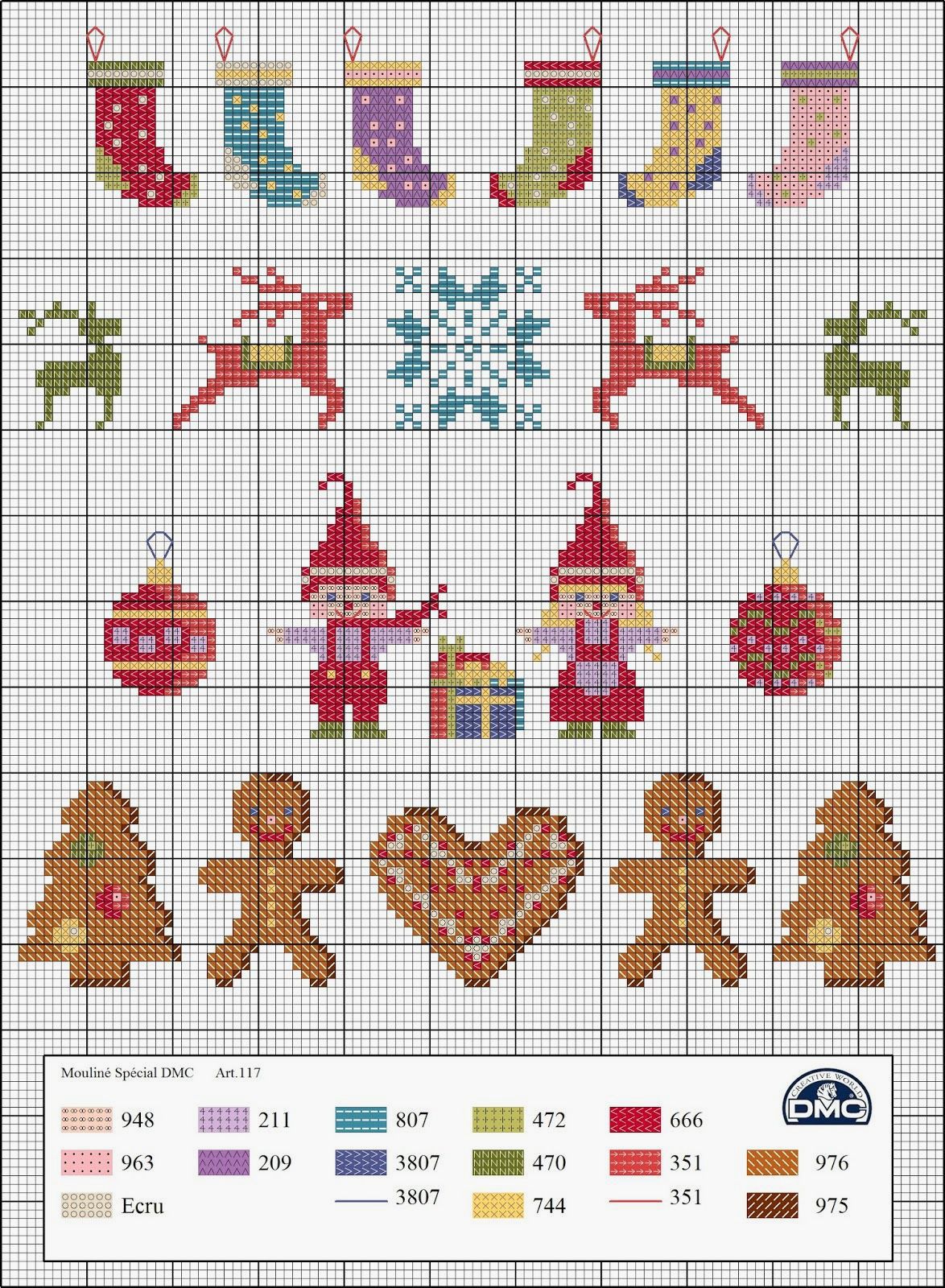 Small embroidery pattern