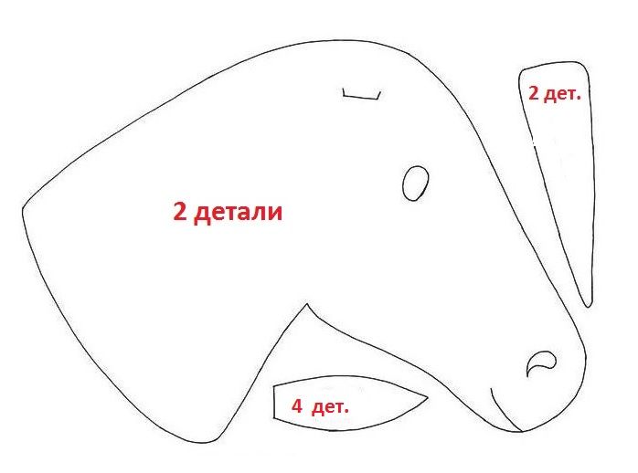 Как сшить детскую подушку в виде единорога