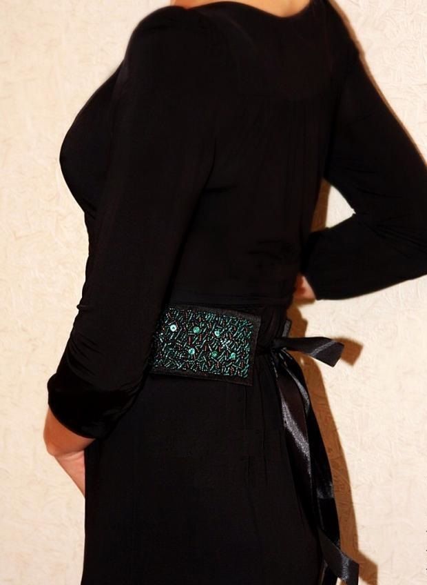 Sewing a dress belt, step 11