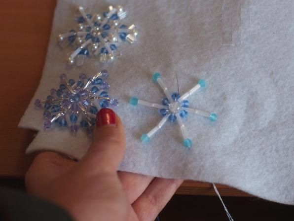 Winter accessory, step 3