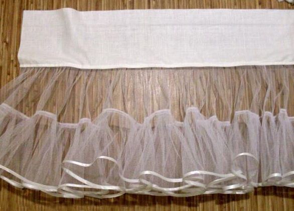 Petticoat with several gathered tiers