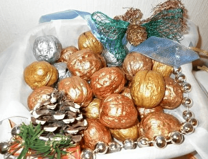 Орешки с предсказаниями, шаг 5