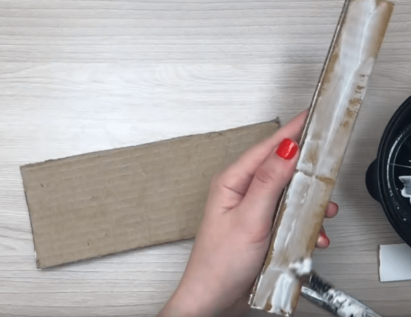 Ключница из картонной коробки, шаг 2